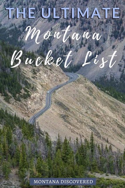 This Montana bucket list is written by locals and has all the best things to do in Montana, with winter sports, outdoor activities, food, culture, and more. From Glacier National Park to Bighorn Canyon to Flathead Lake, it covers all the top places to go in Montana and what to do there. Use it to plan your Big Sky road trip! #montana